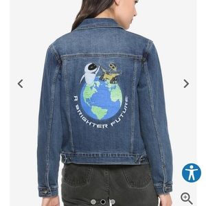 Disney Pixar WALL-E Womens Recycled denim jacket - Medium